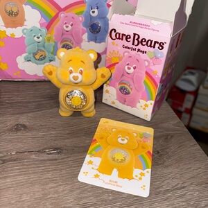 100% Authentic POP MART Care Bears Colorful Hugs Series Figure - FunShine Bear